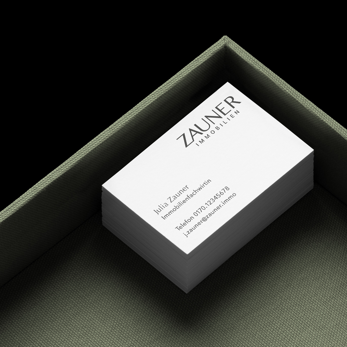 Zauner Immobilien Corporate Design – Anton Huber Design & Markenführung