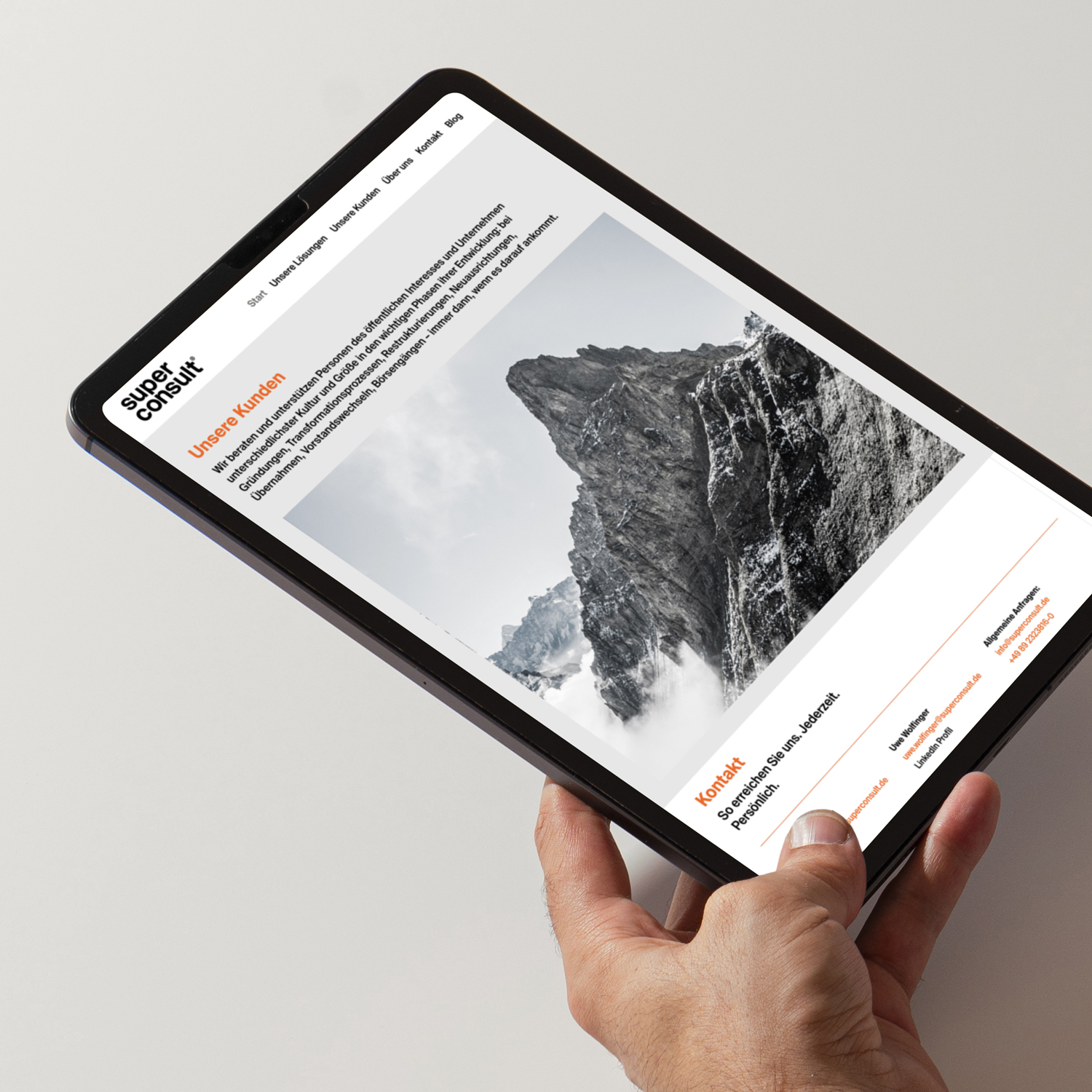 superconsult Webdesign – Anton Huber Design & Markenführung